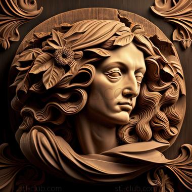 3D model sandro botticelli (STL)